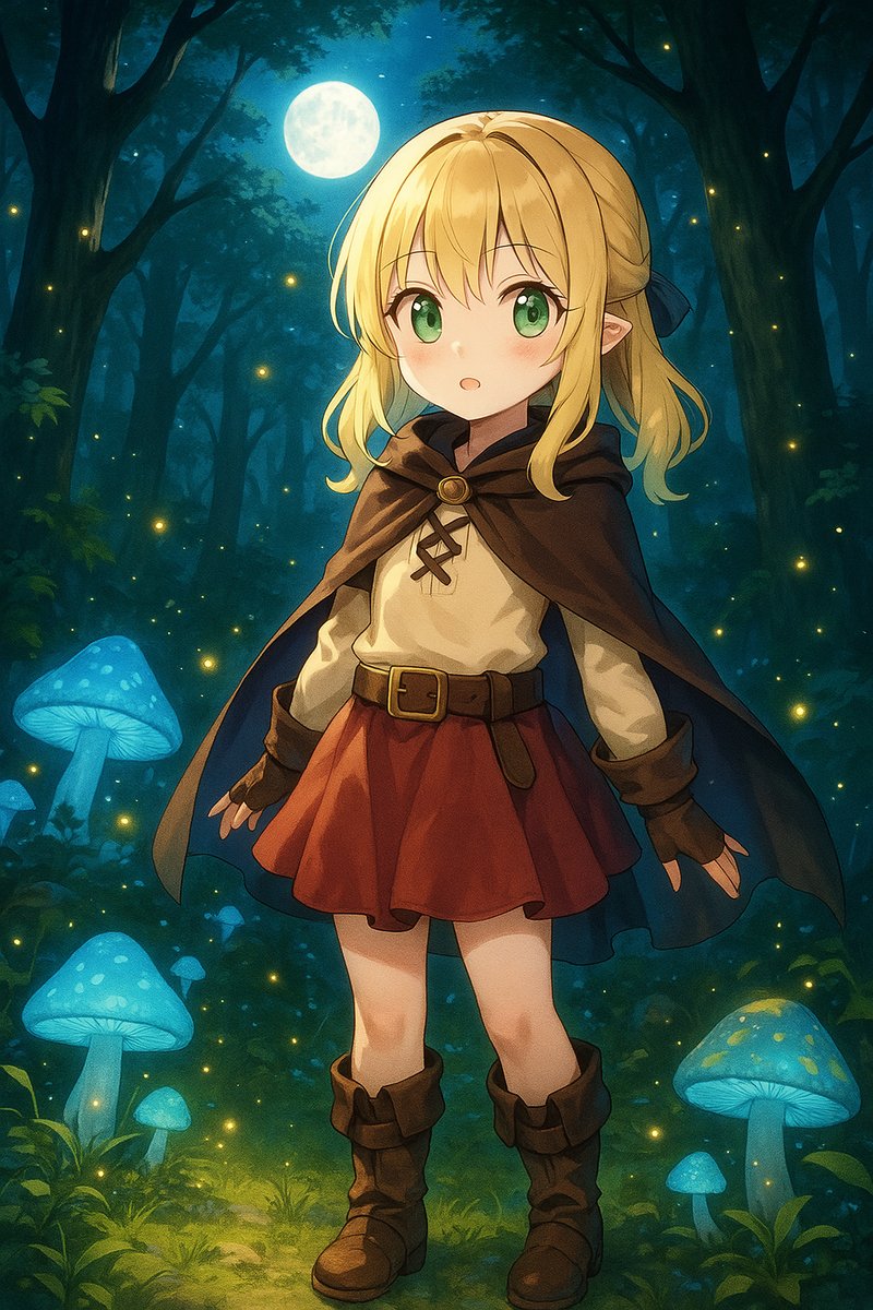 小小绘动漫-奇幻森林冒险