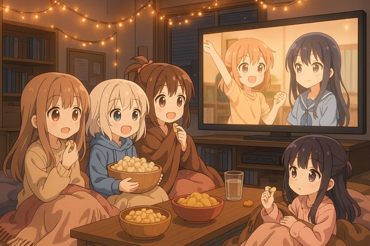 小小绘治愈系动漫